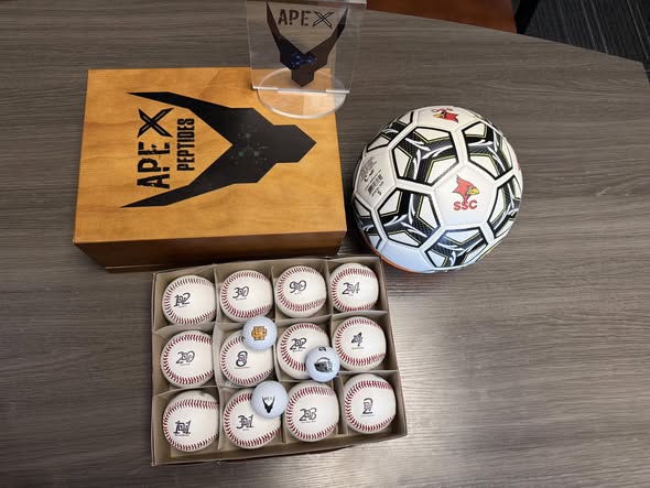 Custom branded sports items